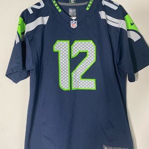 Nike On Field Seahawks 12 Fan Youth XL (18-20) Jersey